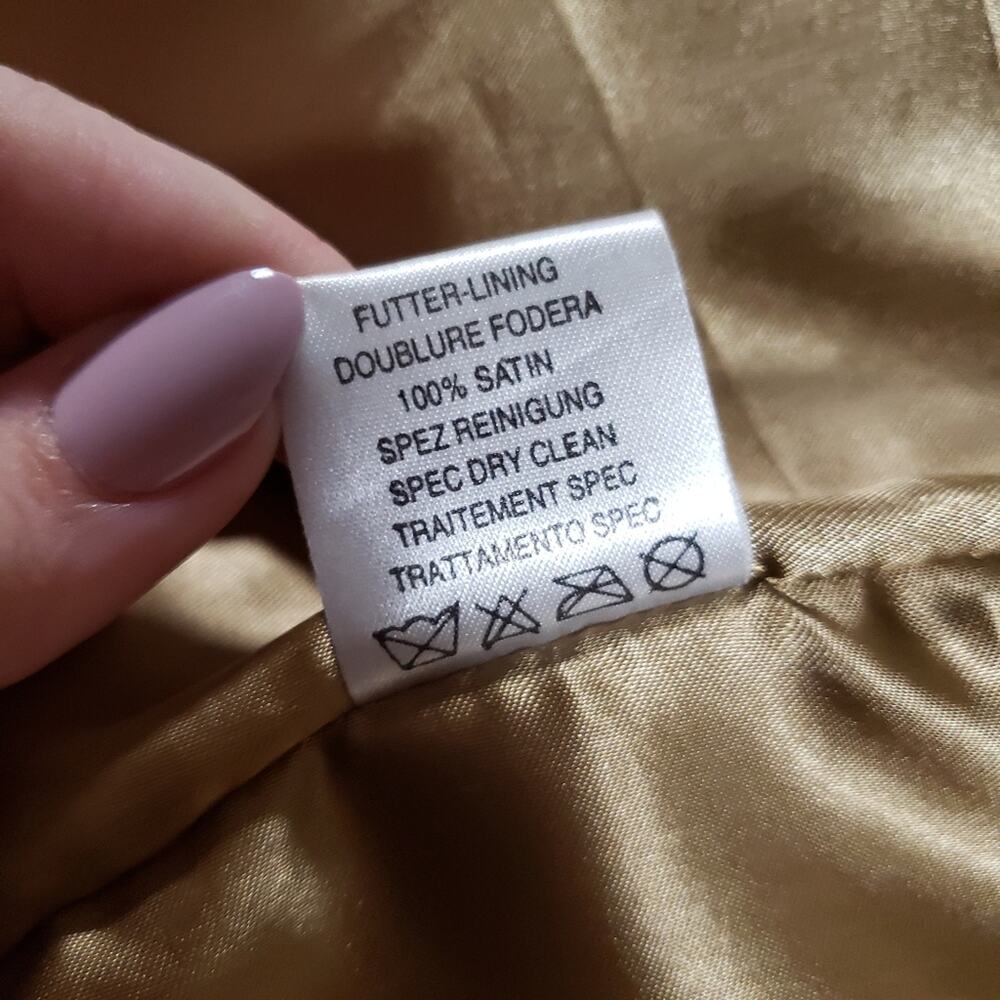 Cyle & Chloe Leather Jacket Lace Up Back Size Small - Picture 9 of 10